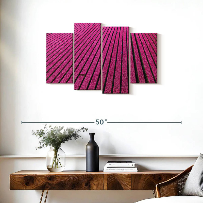 Alvord North Holland Tulip Fields, 22" H x 36" W