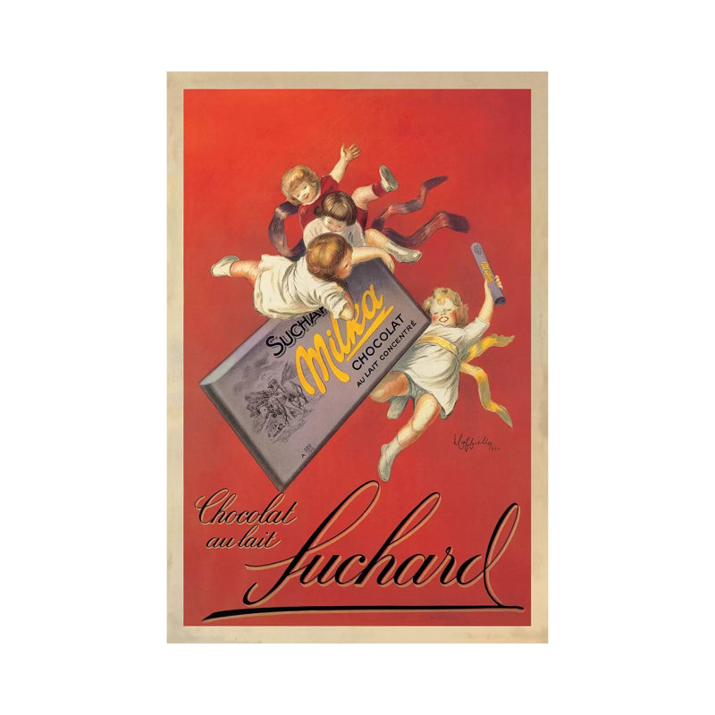 Chocolat Suchard by Leonetto Cappiello - Wrapped Canvas Print, 152.5 cm H x 101.5 cm W