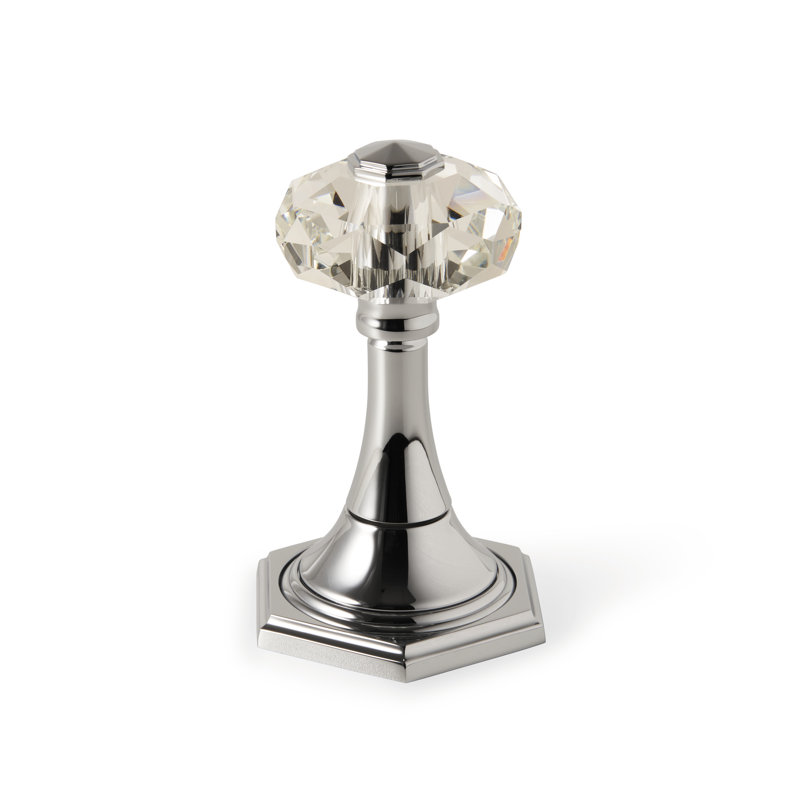 Gemstone Mixer Wall Mounted Bathroom Faucet, Chrome