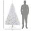 Sapin de Noël artificiel de 6 pi avec branches réalistes