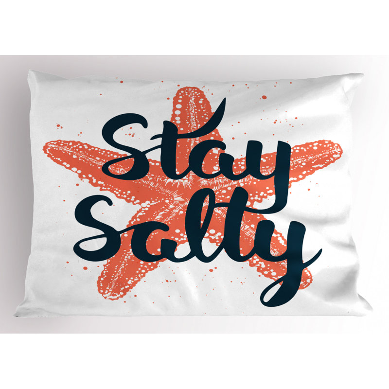 Starfish Polyester Sham Set, Twin
