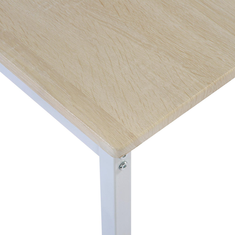Ensemble de table de salle à manger 3 pièces andresha, Beige, Blanc, Beige / Blanc