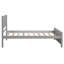Lit plateforme en bois simple (lit)-1491614317