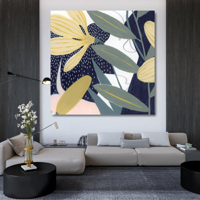 Art sur toile tendue, "Astoria Grand Popp", Grace Gallery, Flores Noche IV