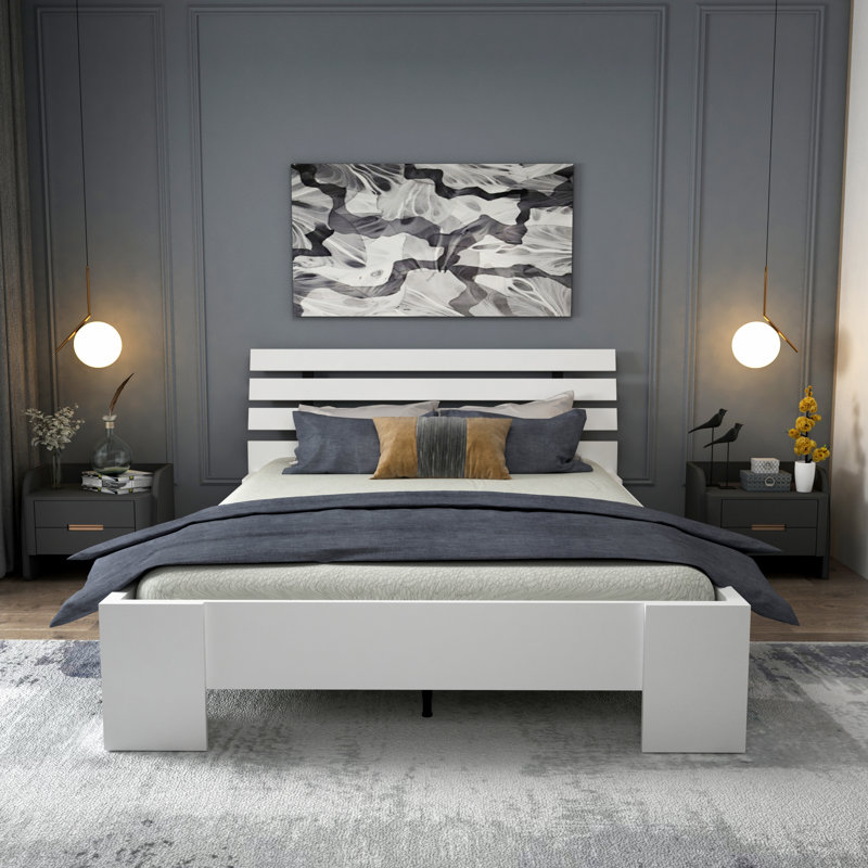 Laila-May UK Double - DE 135 X 190 Cm Bed, White