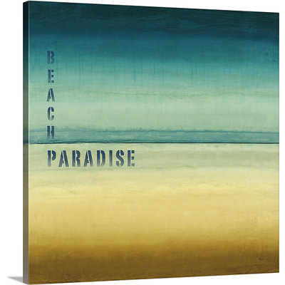 "Clear View" par Randy Hibberd, art textuel sur toile Mcardle