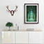 Forest Arch in Abstract - Picture Frame Painting Print-55577834-55577830