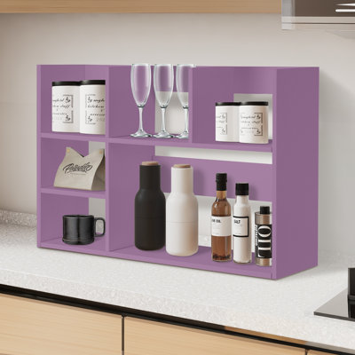 Modern Multi-Tier Bookshelf & Desktop Organizer, Space-Saving Storage Rack for Home & Office