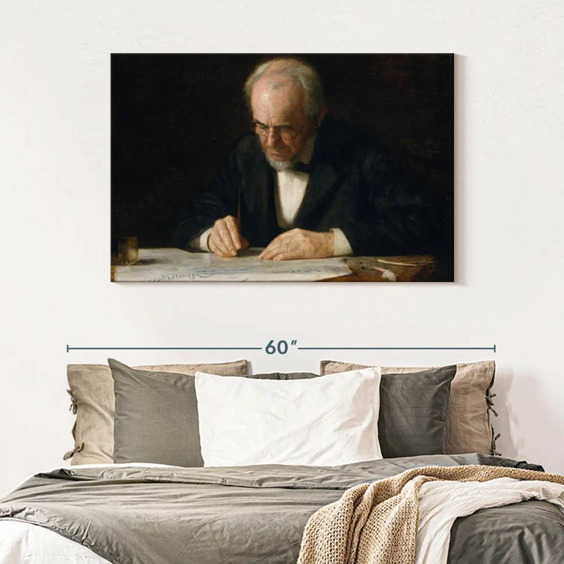 Senne The Writing Master, 32" H x 48" W