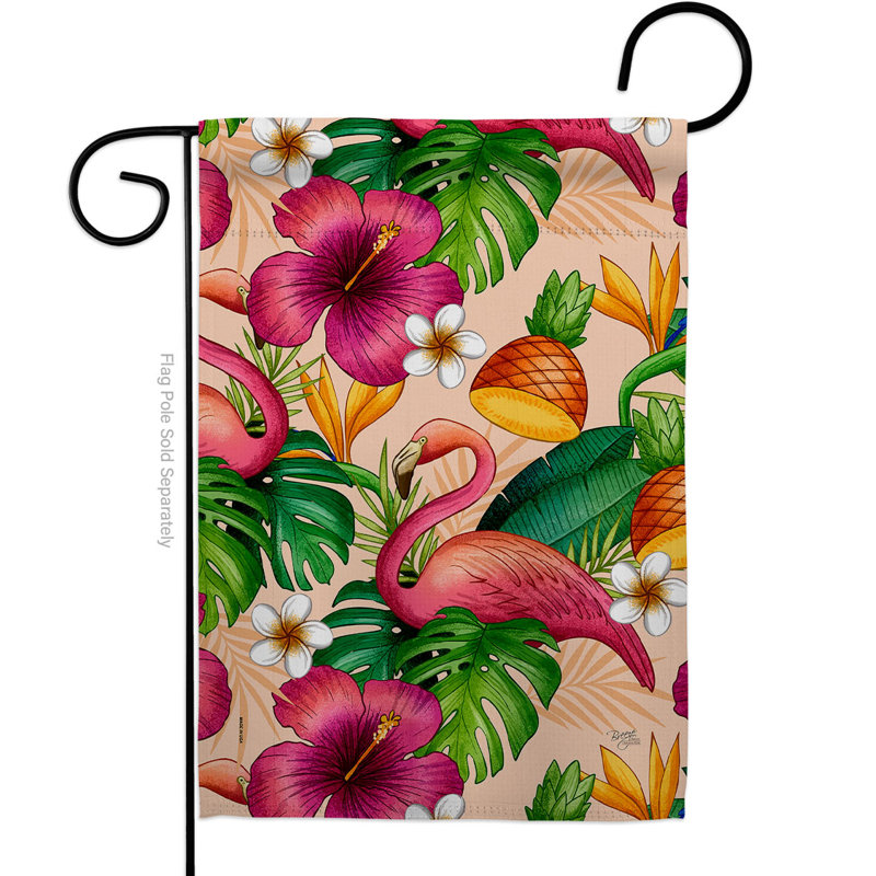 Double Sided 18.5'' H x 13'' W Polyester Garden Flag