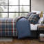 Lakehouse Eddie Bauer Shasta Lake Reversible Navy Duvet Cover Set-96985642