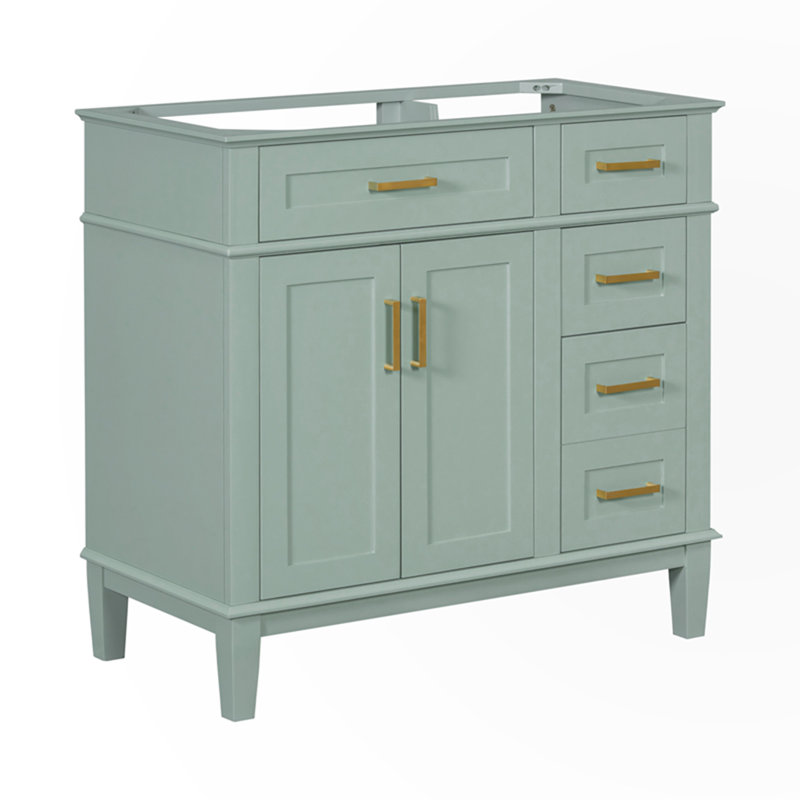Armoire d'appoint Gared, Vert