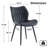 Upholstered Dining Chairs Faux Leather Side Chair With Metal Frame-892665392