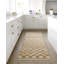 Tali Checkered Handmade Flatweave Area Rug in Brown/Beige-796729427