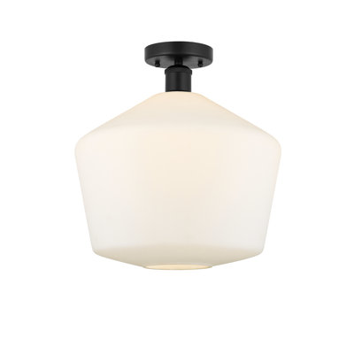 Amylea Glass Semi Flush Mount