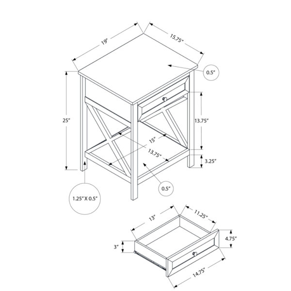 Dimensions du produit