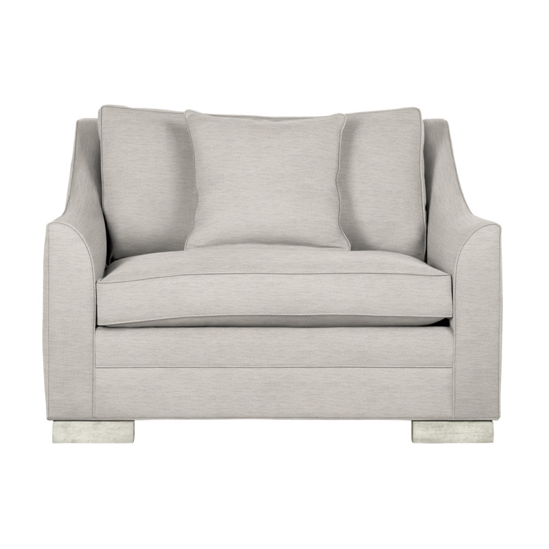 Chaise et demi 50,5 po Nicholas, Impala lin, Wrenn