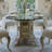 Round Glass Top Dining Table-18626590