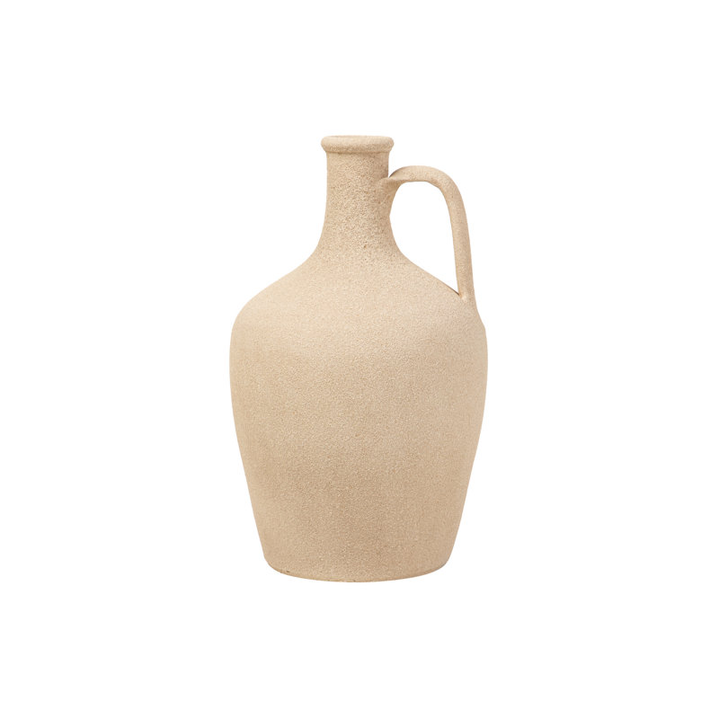 CERAMIC VASE, Brown, 40cm