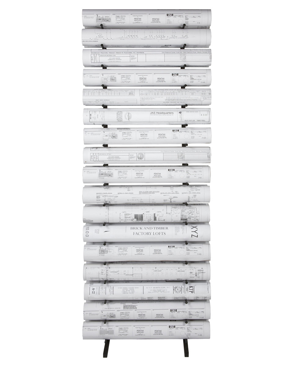 Brookside Design VR165 Vis-I-rack High Capacity Roll File Blueprint ...