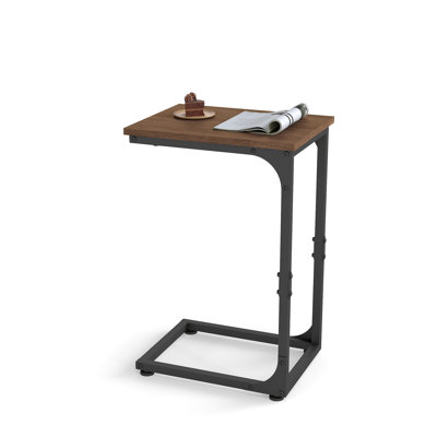 C-Shaped End Table