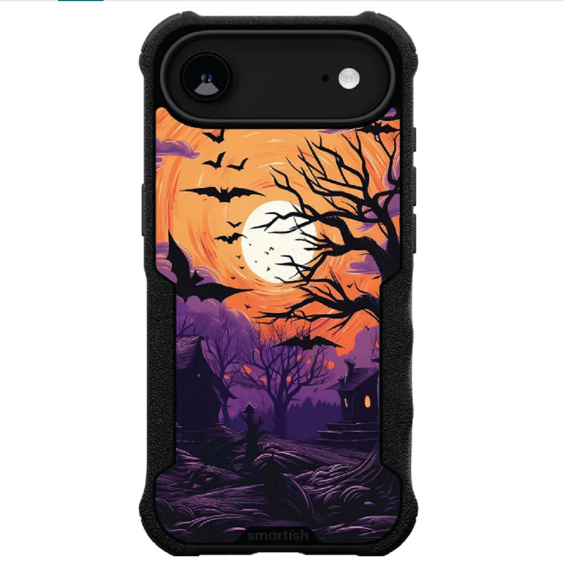 Smartish - This is Halloween - iPhone Air MagSafe Armor Case - Gripzilla [Rugged & Tough] Heavy Duty Armor Case - Fits Apple iPhone Air