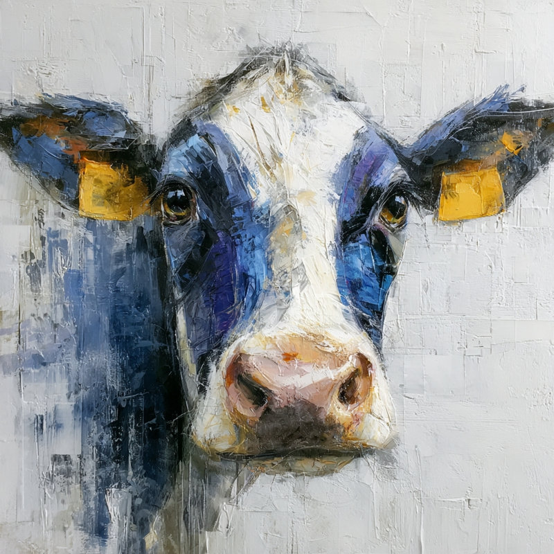 Art courant sur toile, 30"W x 30"H x 1.5"D