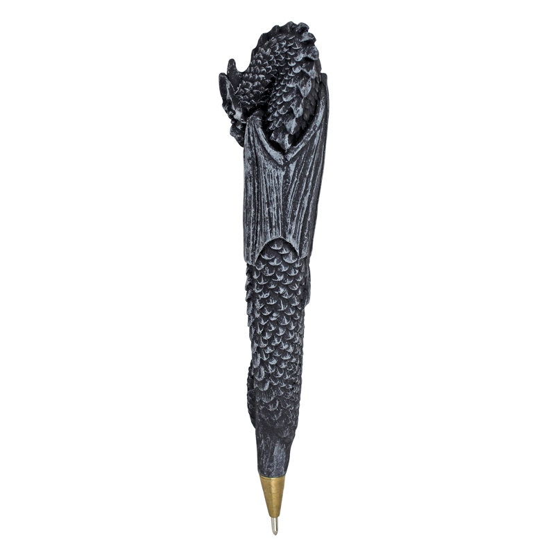 Stylo sculptural gargouilles et dragons Blackburn