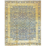 One-of-a-Kind 12'0" X 15'3" Round Hand Knotted Area Rug