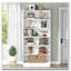Bibliothèque à 7 niveaux avec rangement pour salon, bureau, chambre à coucher-141757031-141757030