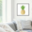 Fruits ananas - impression d'art graphique-51272560-51272559