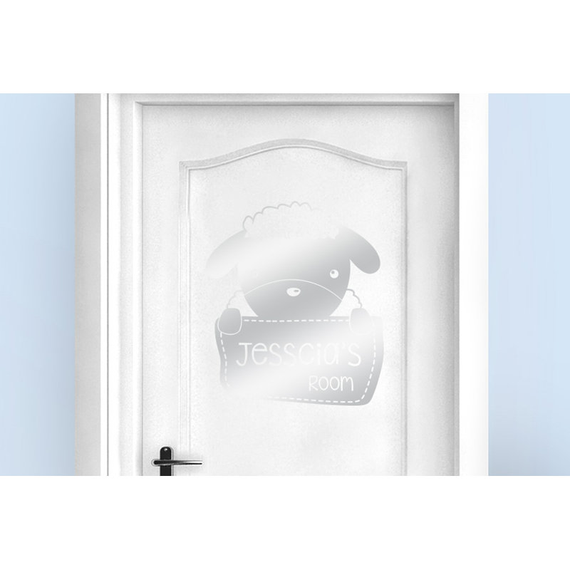 Animals Wall Decal, Shiny Silver