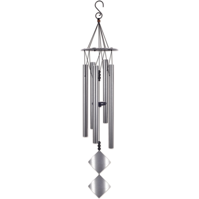 RÉCHAUFFE-VENT en métal Rasheeda, H 40,94 po x l 5,25 po x P 5,25 po