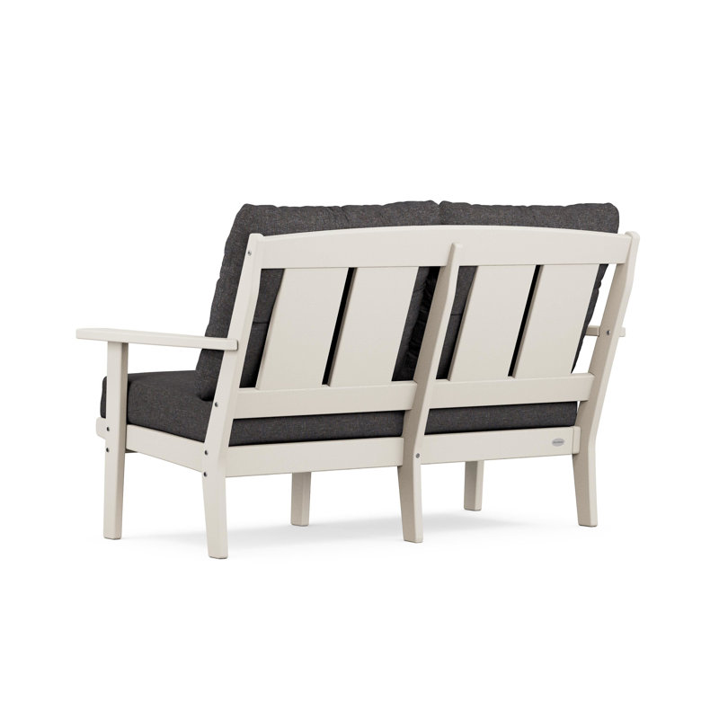 Causeuse Mission, Revolution® gris anthracite cendré, Sable