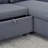 Comtable Linen L-Shaped Combo Sofa Sofa Bed