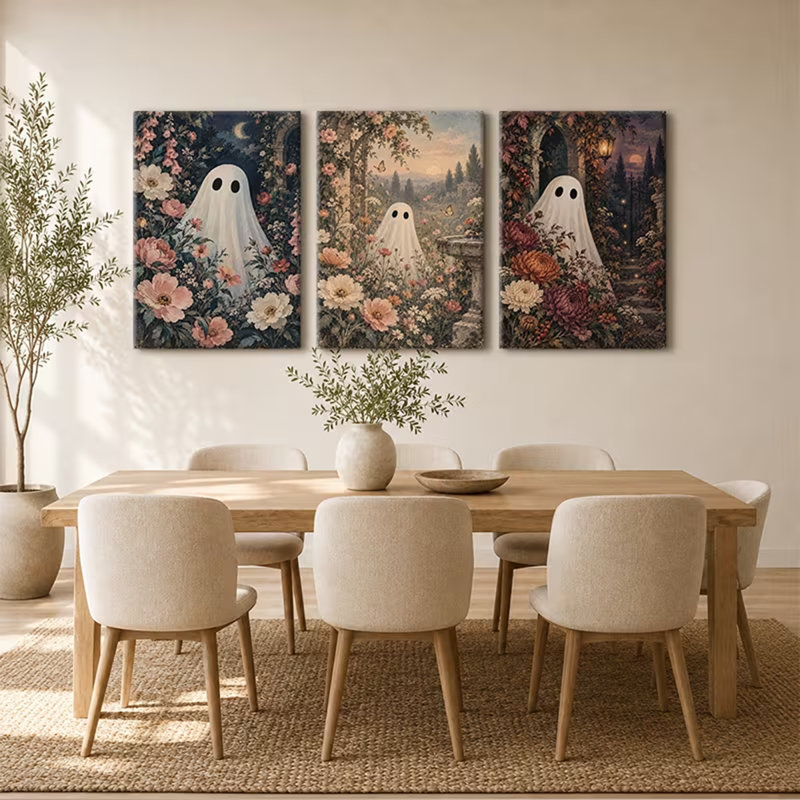 3 Piece Wrapped Canvas Wall Art, 40cm H x 30cm W