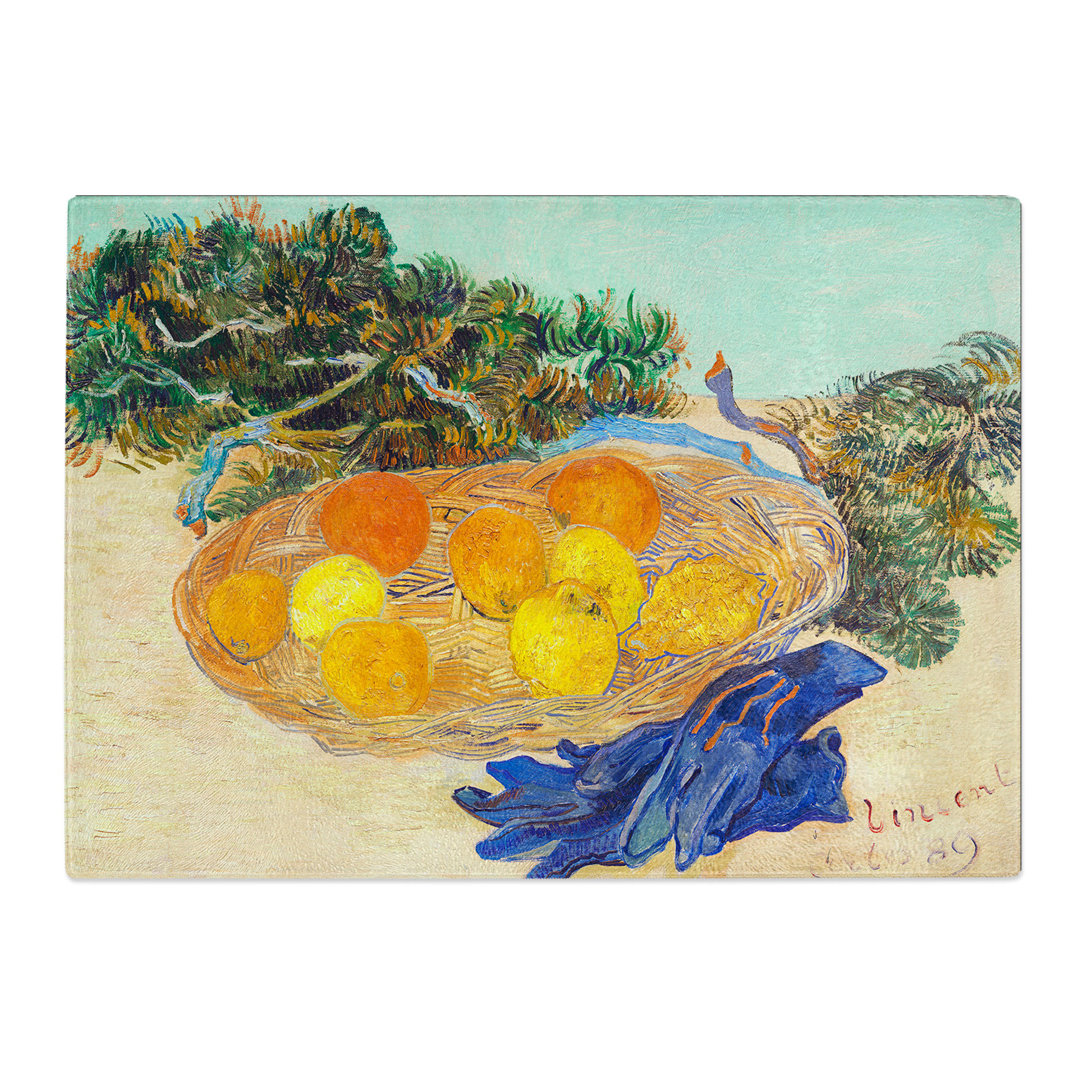 Oranges and Lemons by Vincent Van Gogh Chopping Board