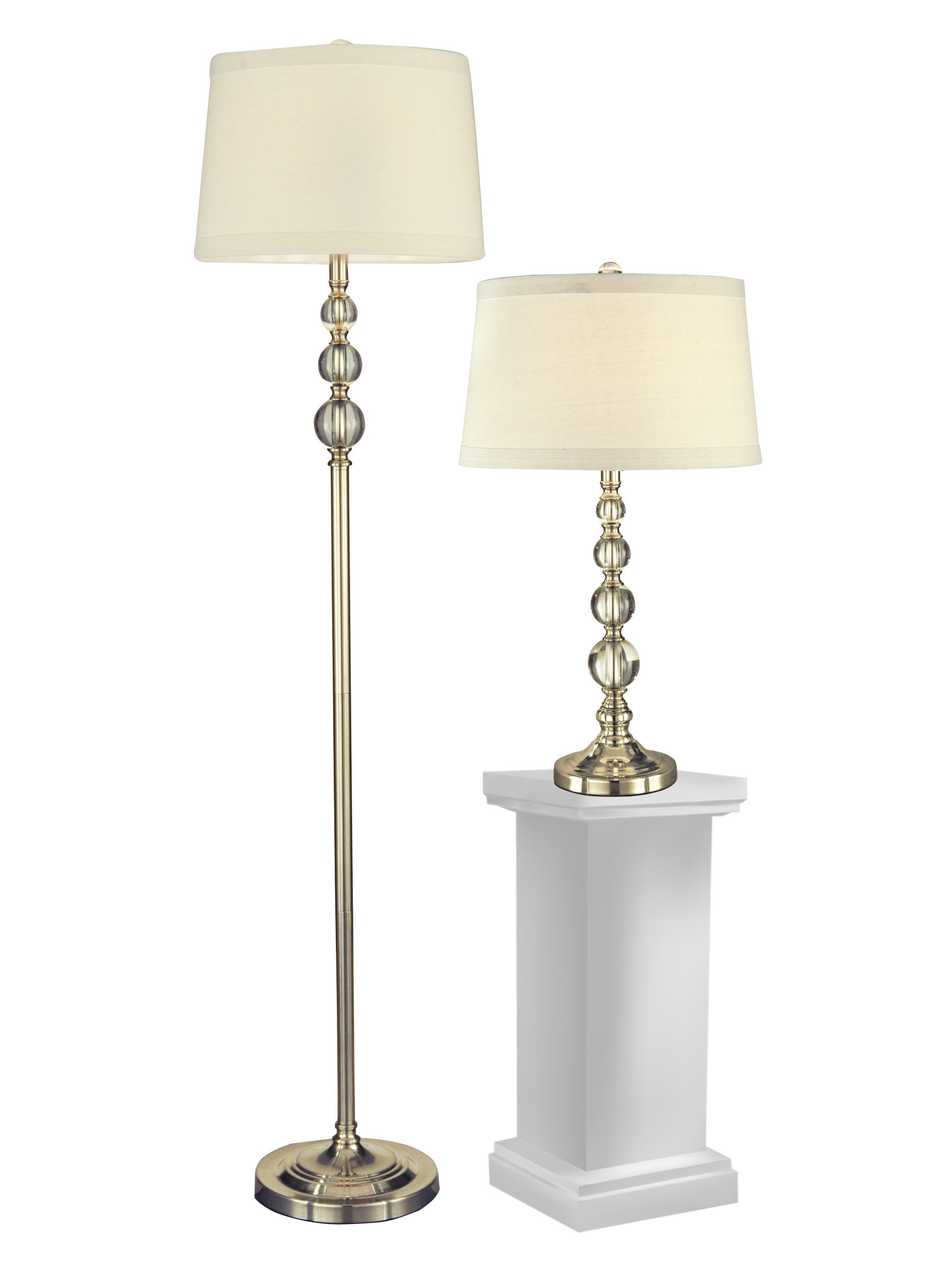 House of Hampton Diaz Table and Floor Lamp Set & Reviews - Wayfair Canada