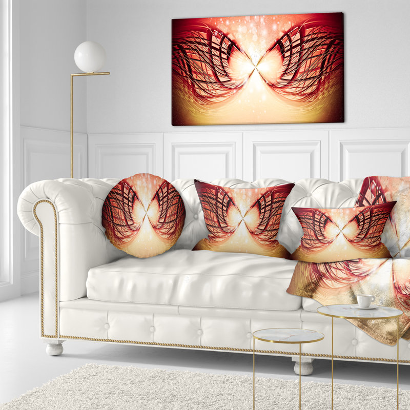 Coussin lombaire Abstract, 12 po x 20 po, Housse de coussin