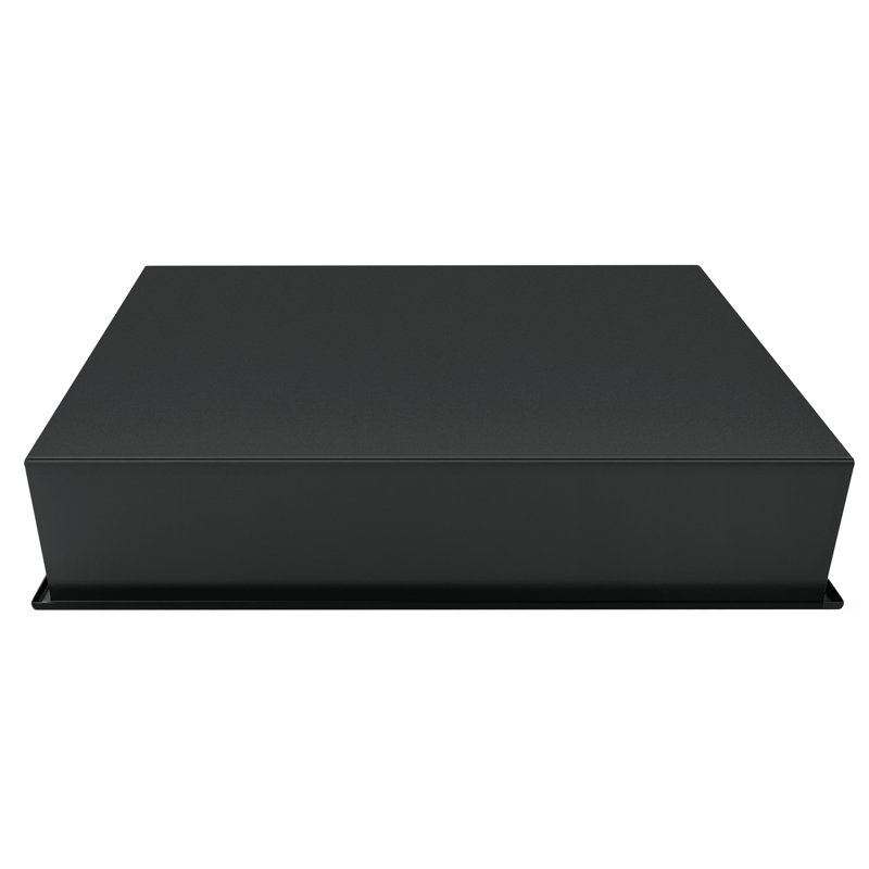 Niche de douche encastrée en acier inoxydable 12 po x 16 po, Noir mat