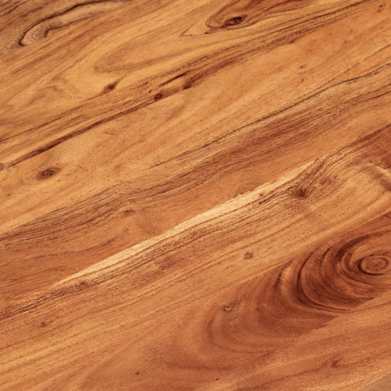 vidaXL Table Top Acacia Solid Acacia wood, 1.50" H x 31.50" W x 15.75" D, Untreated