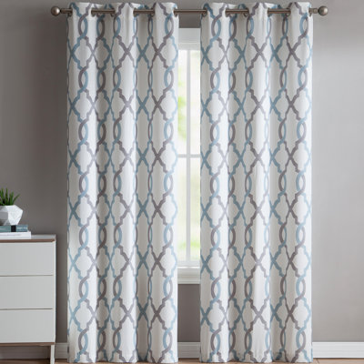 Semi Sheer Curtain Panel Pair