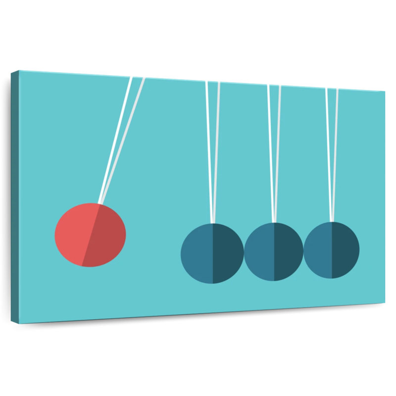 Keiri Newton's Cradle, 24" H x 36" W