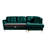 Hunnewell Sleeper Corner Sofa-690508340-690508341