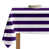 Purple / White