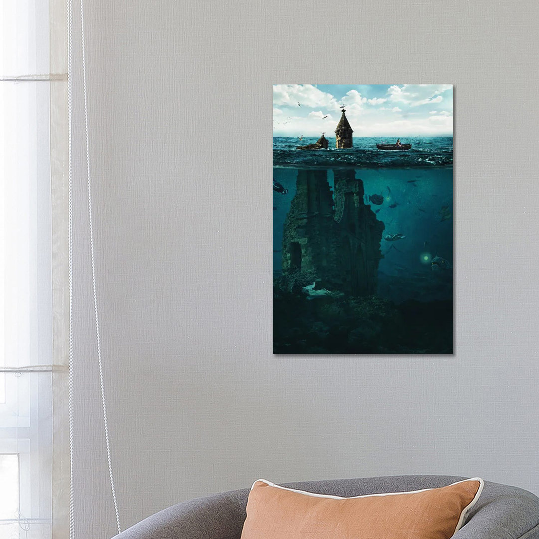 Lost City by Milos Karanovic - Wrapped Canvas Print