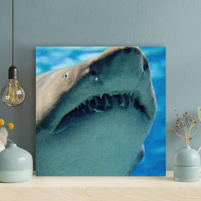 " Teeth Of A Shark " Painting Print