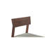 Hampton Upholstered Stool with Solid Wood Frame