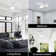 Modern 3-Blade Flush Mount Ceiling Fan with Light and Remote Control