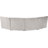 Jedson 123" Wide Velvet Symmetrical Modular Corner Sectional-972163082